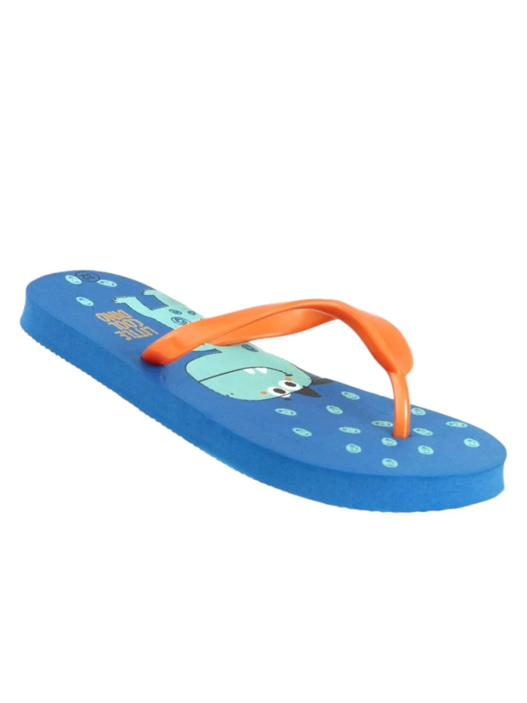 Adorable Dino Printed Flip-Flops For Boys