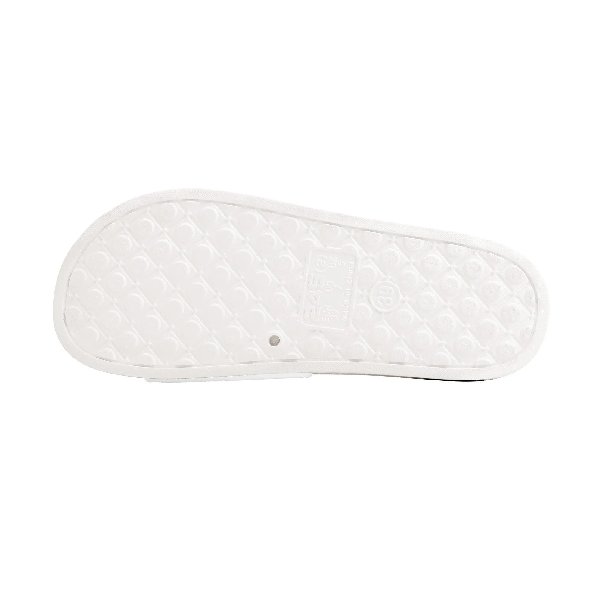 Athletic Apparatus D30 Slide Sandals - White