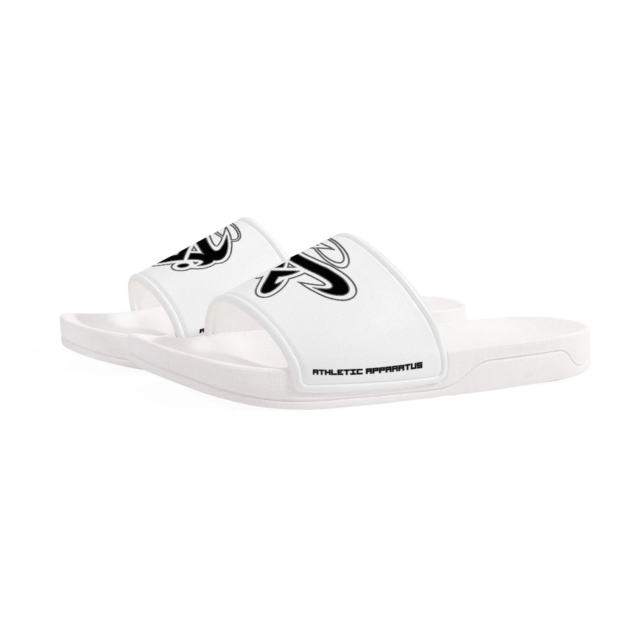 Athletic Apparatus D30 Slide Sandals - White