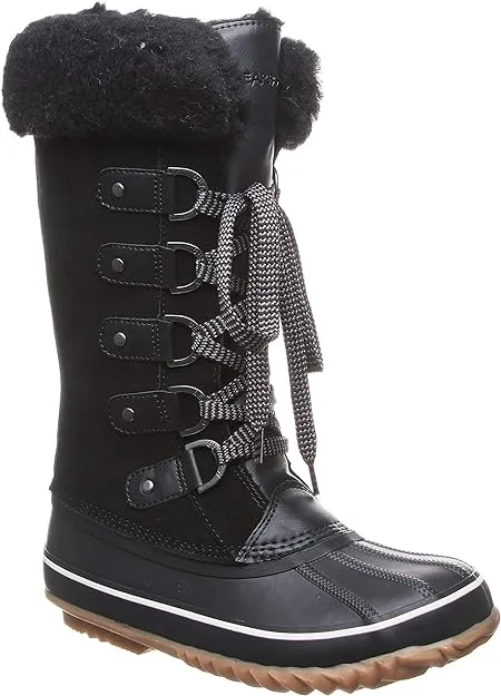 BEARPAW Women's Denali Winter Boot  Color Black II Size 8