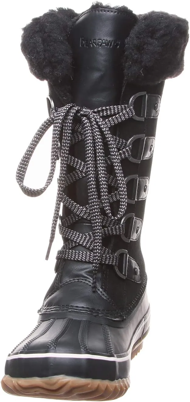 BEARPAW Women's Denali Winter Boot  Color Black II Size 8