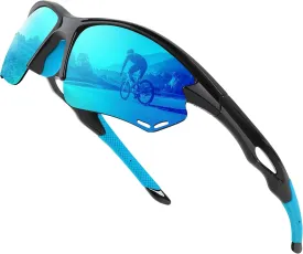 BIRCEN Sport Polarized Sunglasses for Men - Women: UV Protection Fishing Glasses for Driving Running Cycling