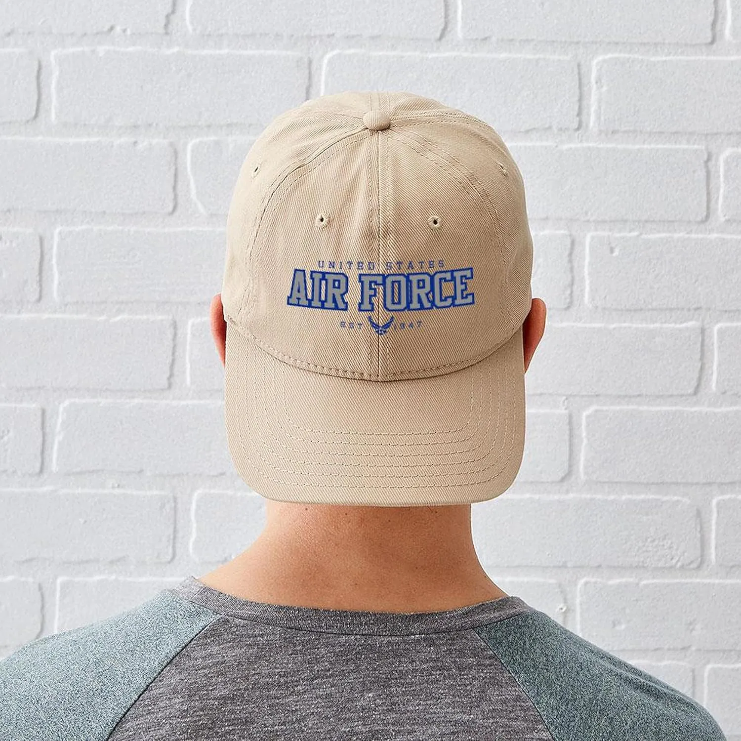 CafePress United States Air Force Athletic Cap Adjustable Baseball Cap