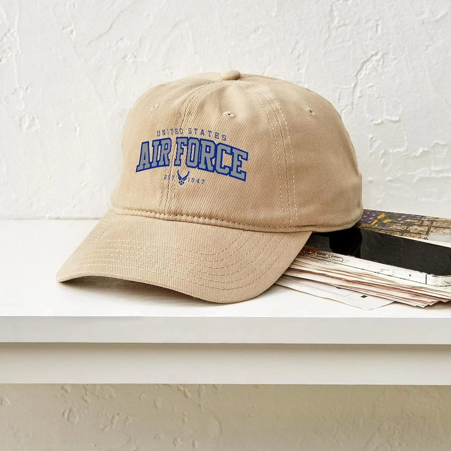 CafePress United States Air Force Athletic Cap Adjustable Baseball Cap
