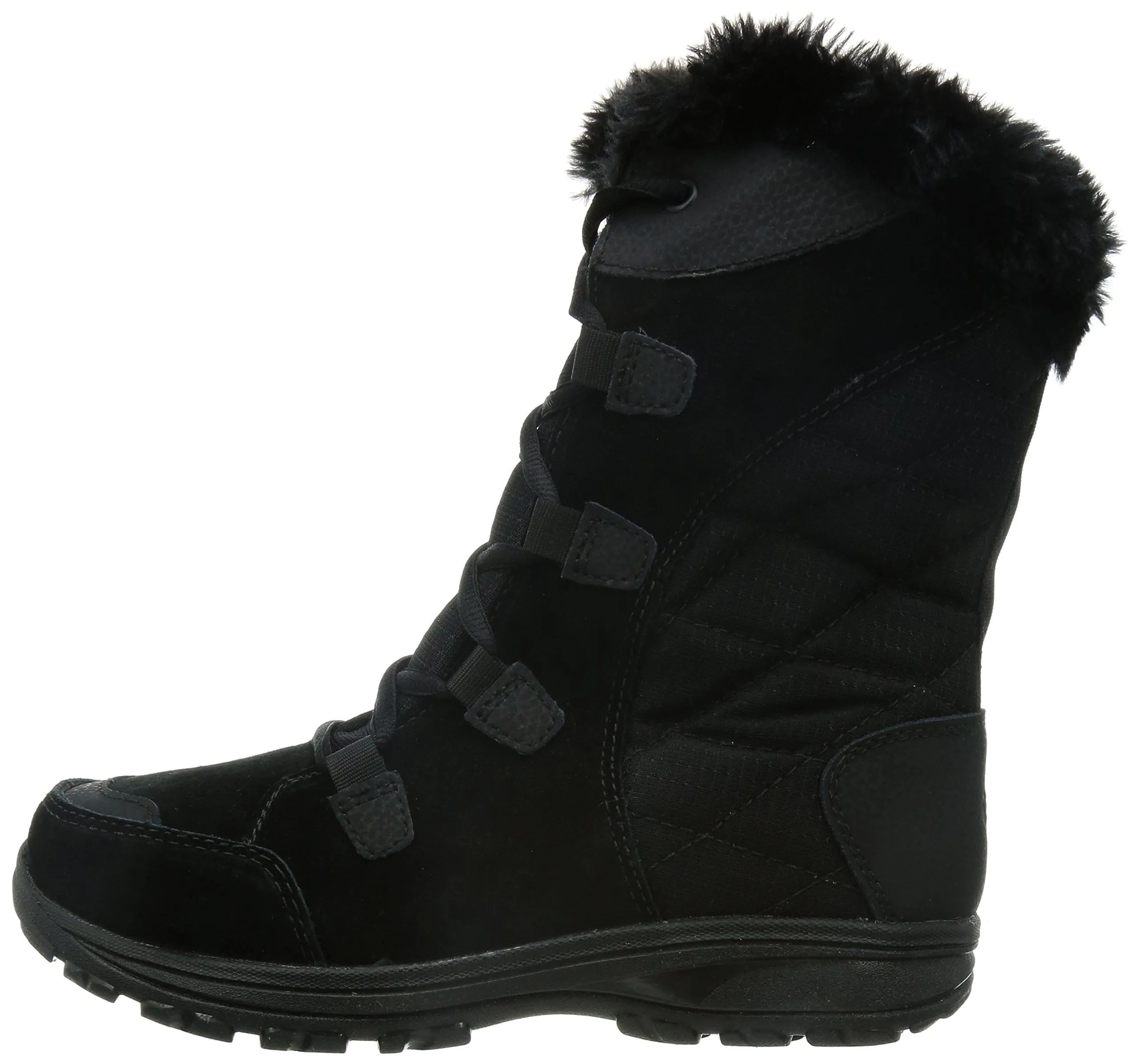 Columbia Women's ICE Maiden II Snow Boot, Black, Grey, 9.5 B US