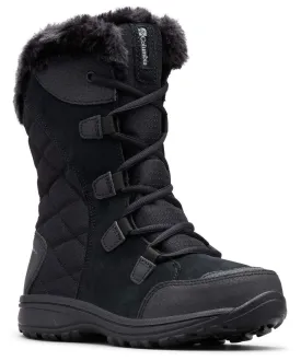 Columbia Women's ICE Maiden II Snow Boot, Black, Grey, 9.5 B US