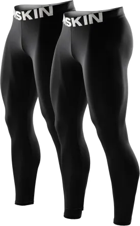 DRSKIN 5, 4, 3 or 1 Pack Men??s Compression Pants Tights Leggings Sports Baselayer Running Athletic Workout Active
