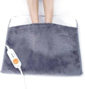 Gintao Electric Heated Foot Warmers for Men and Women,Foot Heating Pad Electric with Fast Heating Technology,Heating Pad Feet Warmer Auto Shut Off with 3 Temperature Setting,2220 inches,Gray