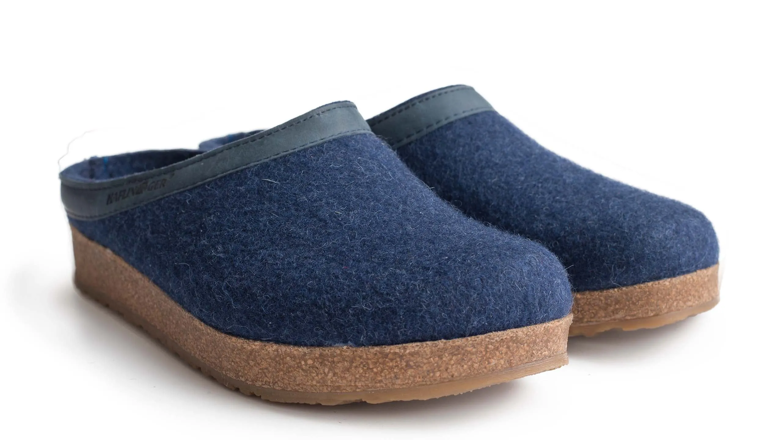 Haflinger Grizzly Torben 713001 Mens Felt Clog Slipper