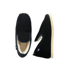 Men's Wool Slippers (Navy)