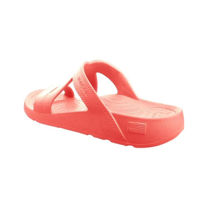 NUUSOL WOMEN'S HAILEY SLIDE - ORANGE