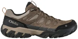 Oboz Men's Sawtooth X Low Waterproof Hiking Shoes- Canteen