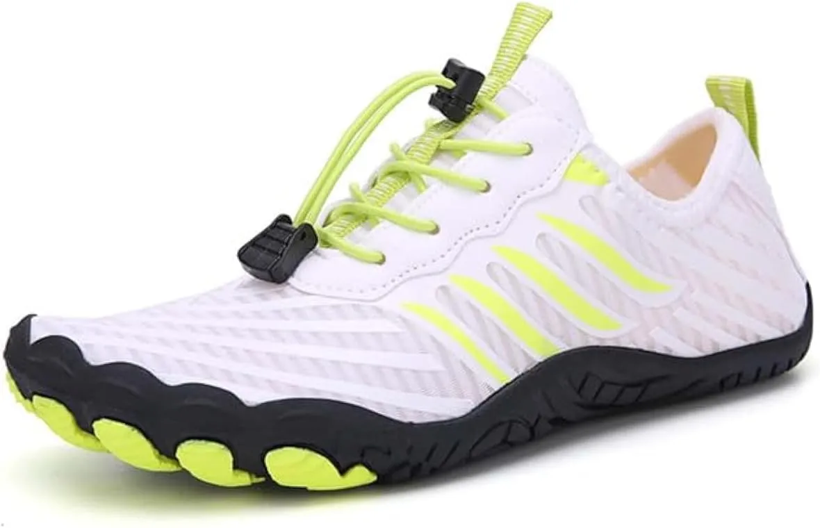 Recyphi Mens Minimalist Barefoot Beach Shoes Athletic Hiking Shoes for Swimming Water Yoga Surf Outdoor Sports