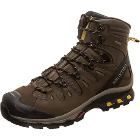 Salomon Men's Quest 4D 3 GTX Backpacking Boots, Wren/Bungee Cord/Green Sulphur, 11.5