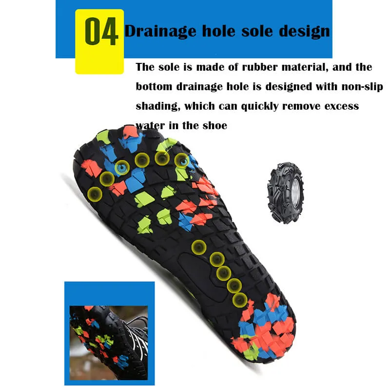 Water Shoes for Men Women Barefoot Quick-Dry Aqua Sock Outdoor Athletic Sport Shoes for Kayaking, Boating, Hiking, Surfing, Walking