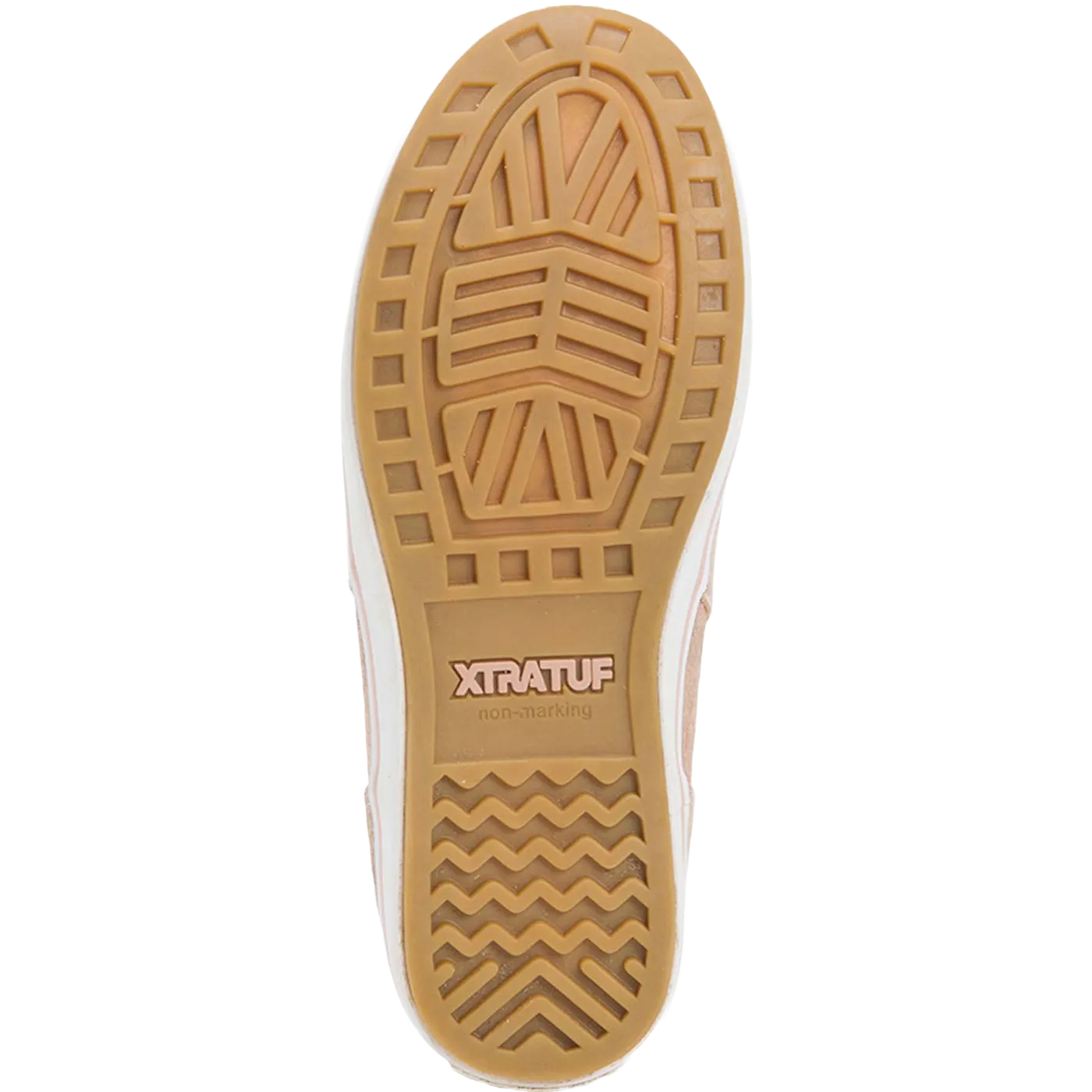 XTRATUF Ladies Waterproof Pink Cream Deck Boots XWAL400