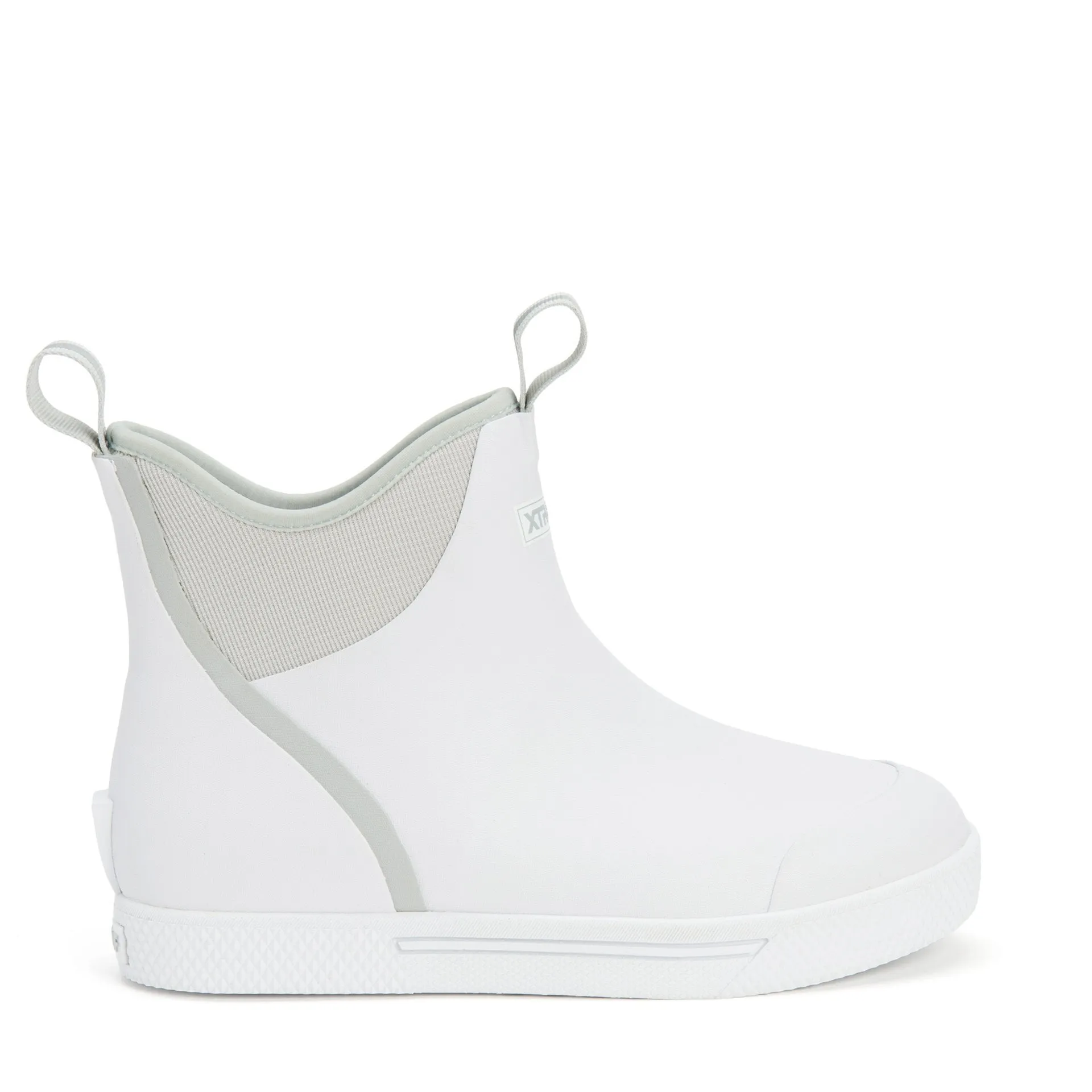XTRATUF Men's Wheelhouse Ankle White Deck Boot XMW100